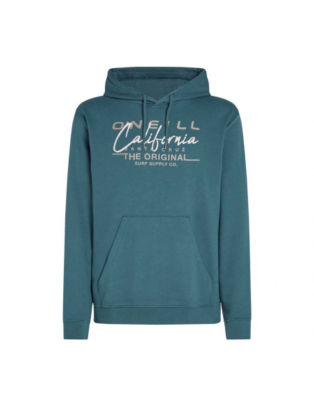 Long-Sleeved O'Neill Men's Cali Original Hoodie Steel