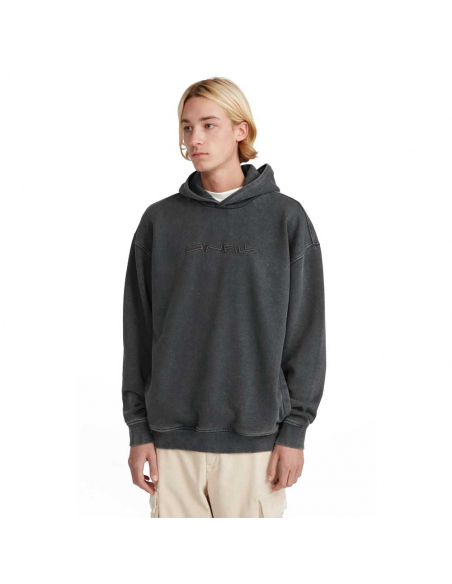 Long-Sleeved O'Neill Men's Surf Heroes Hoodie Black Out