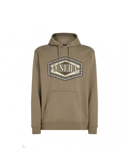 Μακρυμάνικες O'Neill Men's Front Print Hoodie Concrete