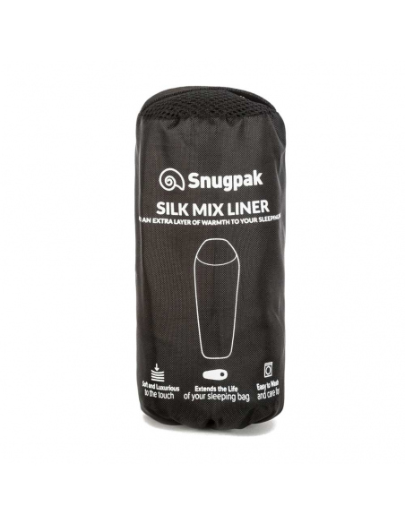 Sleeping Bag Inlets & Liners Snugpak Silk Mix Liner WGTE