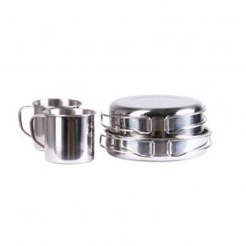 Cook Sets - Food Jars Stainless Steel 8-pcs Cook Set 2