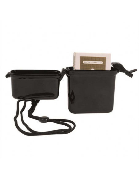 Survival Kit Waterproof Box with Neck Strap