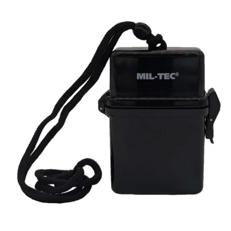 Survival Kit Waterproof Box with Neck Strap