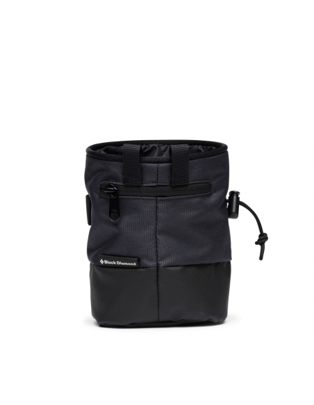Chalk Bags Black Diamond Mojo Zip Chalk Bag Carbon