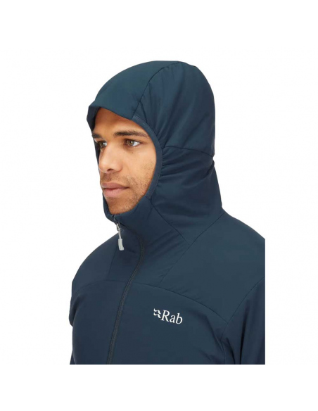 Jackets Rab Men's Xenair Alpine Light Insulated Jacket Black