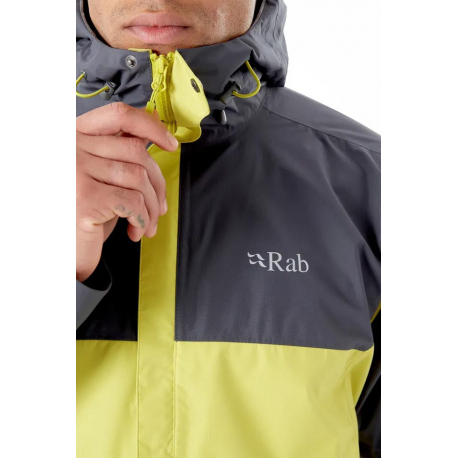 Τζάκετς Rab Men's Downpour Eco Jacket Firecracker