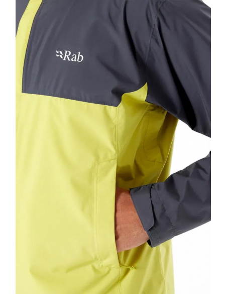 Τζάκετς Rab Men's Downpour Eco Jacket Tempest Blue