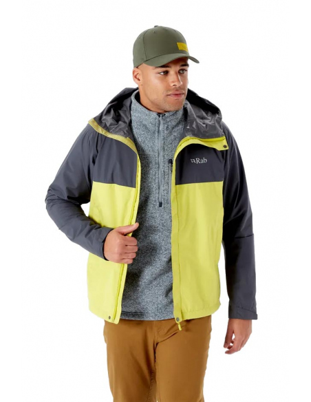 Jackets Rab Men's Downpour Eco Jacket Tempest Blue