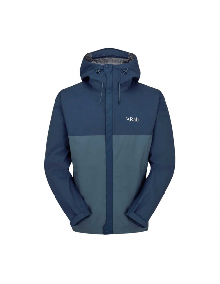 Jackets Rab Men's Downpour Eco Jacket Tempest Blue