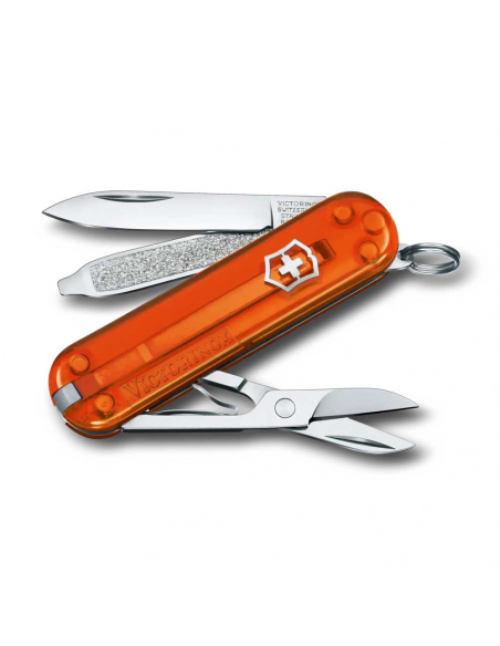Πολυεργαλεία Victorinox Classic SD Transparent Fire Opal
