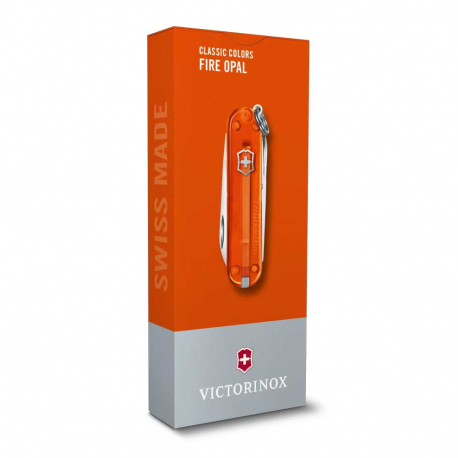 Πολυεργαλεία Victorinox Classic SD Transparent Fire Opal