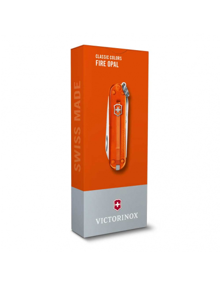 Πολυεργαλεία Victorinox Classic SD Transparent Fire Opal