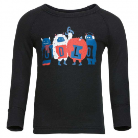 Thermal Baselayer Odlo Kids Active Warm Baselayer Black