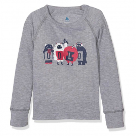 Thermal Baselayer Odlo Kids Active Warm Baselayer Grey