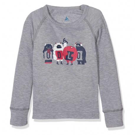 Ισοθερμικά Odlo Kids Active Warm Baselayer Grey