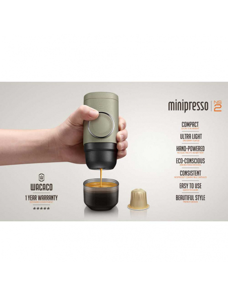 Coffee Makers - Kettles Wacaco Minipresso Espresso Machine NS2