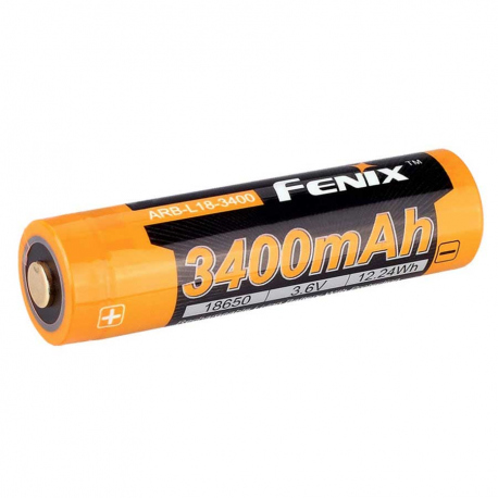 Μπαταρίες Fenix 18650 Battery 3400mAh
