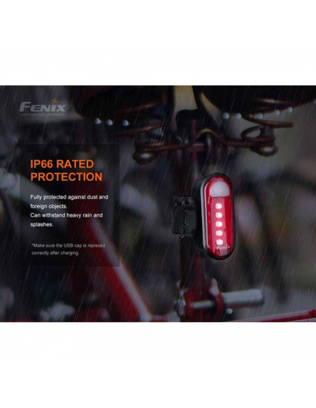 Φακοί Ποδηλάτου Fenix BC05R V2.0 Rechargeable Bike Tail Light