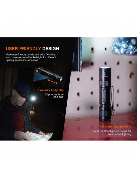 Φακοί Χειρός Fenix E12 V3.0 Flashlight 200 Lumens