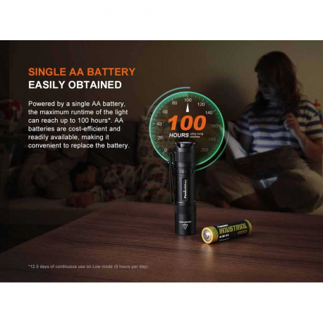 Φακοί Χειρός Fenix E12 V3.0 Flashlight 200 Lumens