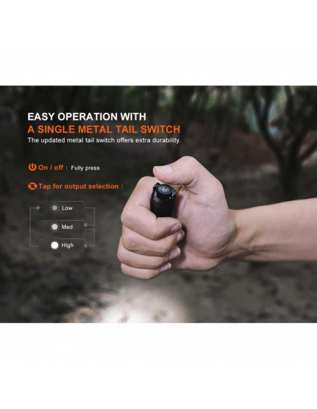 Φακοί Χειρός Fenix E12 V3.0 Flashlight 200 Lumens