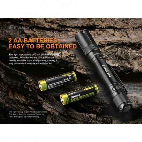 Flashlights Fenix E20 V2.0 Flashlight 350 Lumens