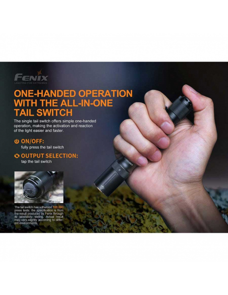 Flashlights Fenix E20 V2.0 Flashlight 350 Lumens