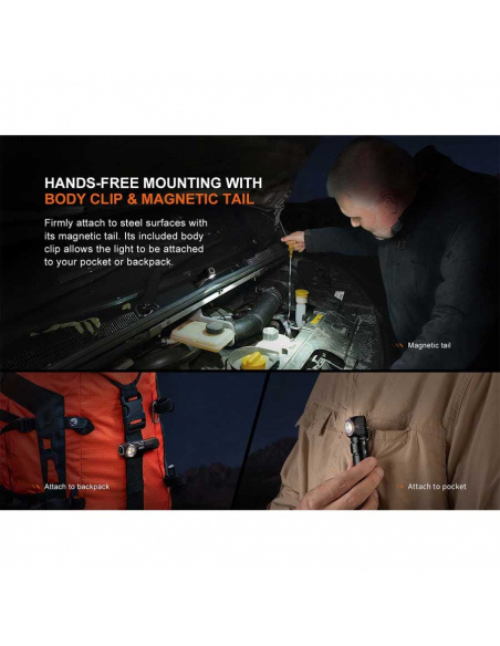 Φακοί Κεφαλής Fenix HM23 V2.0 Headlamp 300 Lumens