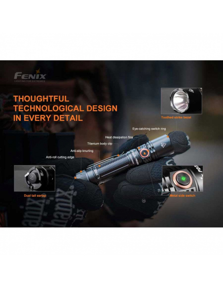 Φακοί Χειρός Fenix PD35 V3.0 Flashlight 1700 Lumens
