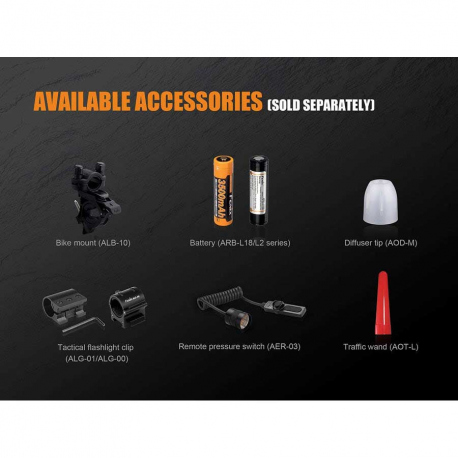 Flashlights Fenix TK25 UV Tactical 1000 lumens