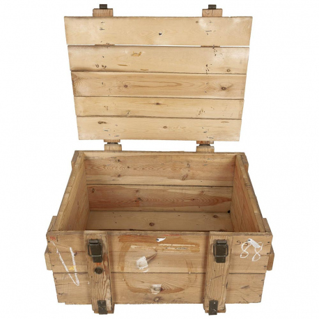 Collectibles Wooden Military Box