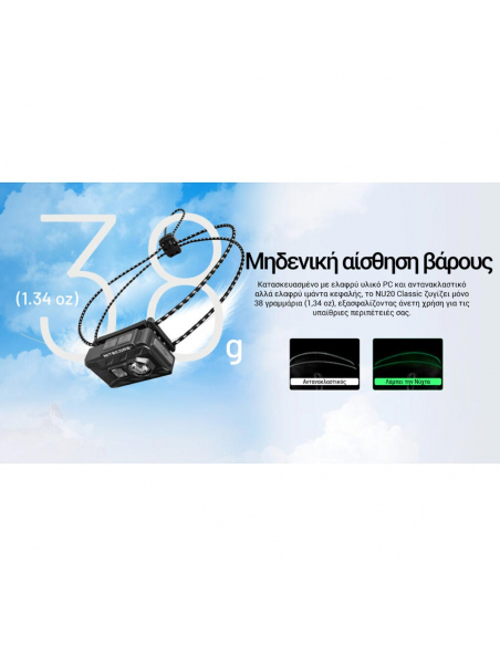 Headlamps Nitecore NU20 Classic Headlamp 360 Lumens