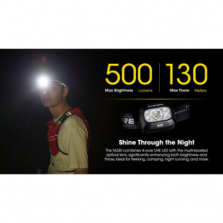 Headlamps Nitecore NU30 Headlamp 500 Lumens