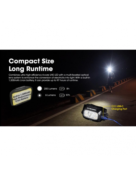 Headlamps Nitecore NU30 Headlamp 500 Lumens