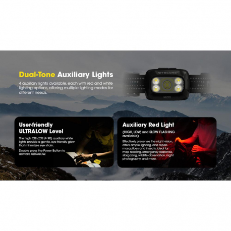Headlamps Nitecore NU30 Headlamp 500 Lumens
