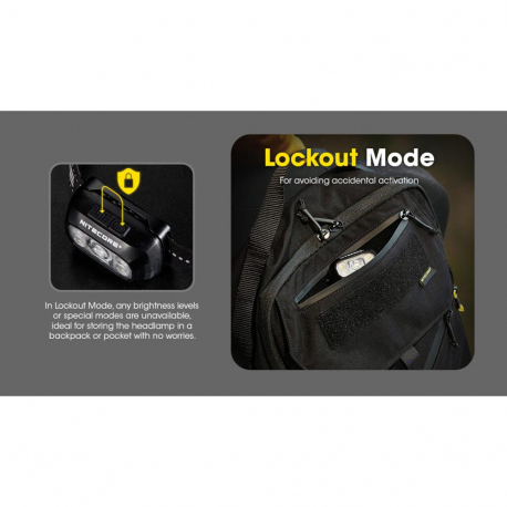 Headlamps Nitecore NU30 Headlamp 500 Lumens