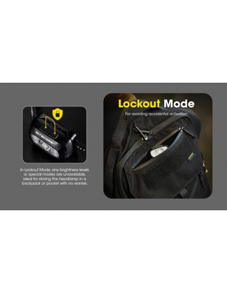 Headlamps Nitecore NU30 Headlamp 500 Lumens