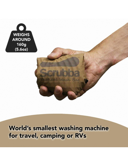 Care - Cleaning for Apparel & Shoes Scrubba Tactical Wash Bag