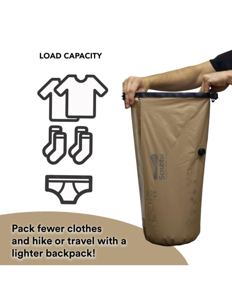 Περιποίηση - Καθαριότητα Ρούχων Υποδημάτων Πλυντήριο Scrubba Tactical Wash Bag