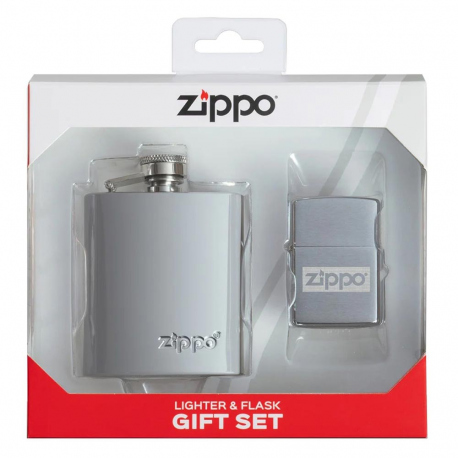 Υδροδοχεία - Θερμός - Παγούρια Zippo Fuellighter and Flask Gift Set