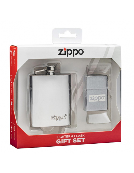 Υδροδοχεία - Θερμός - Παγούρια Zippo Fuellighter and Flask Gift Set
