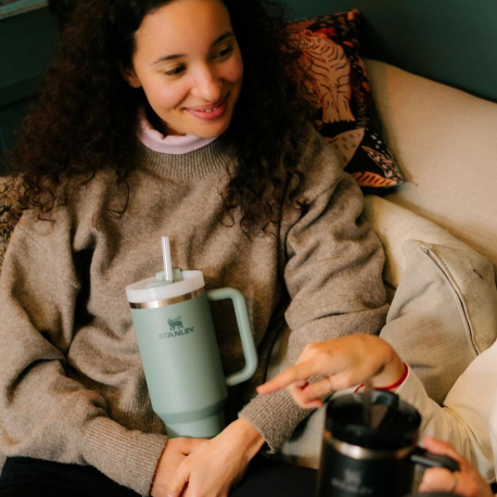 Υδροδοχεία - Θερμός - Παγούρια Stanley Quencher H2.0 FlowState Tumbler 1.2L Shale