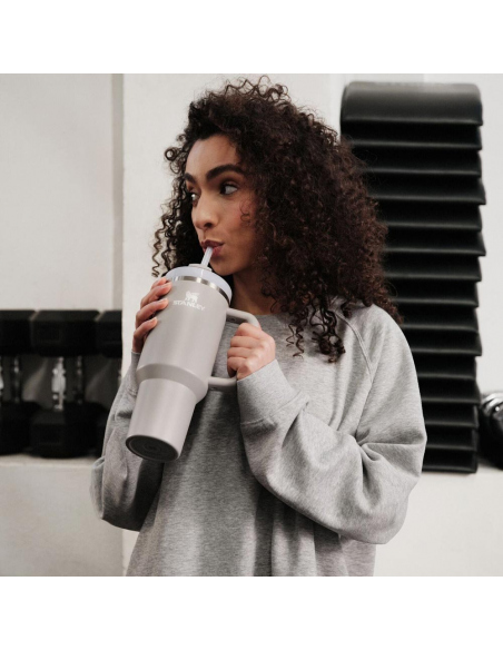 Υδροδοχεία - Θερμός - Παγούρια Stanley Quencher H2.0 FlowState Tumbler 1.2L Ash