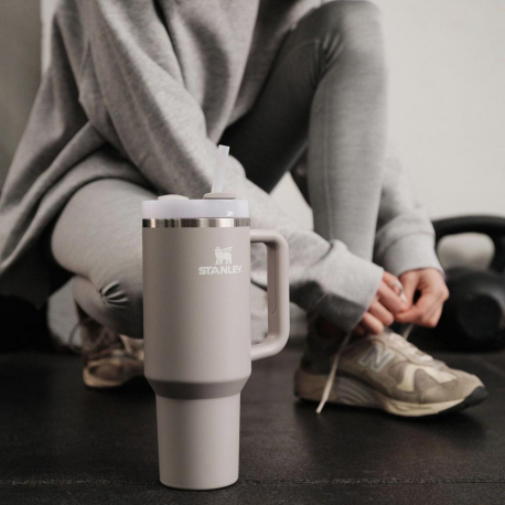 Υδροδοχεία - Θερμός - Παγούρια Stanley Quencher H2.0 FlowState Tumbler 1.2L Ash