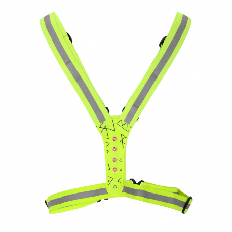 Προστατευτικός εξοπλισμός Salzmann Reflective LED Cross Belt