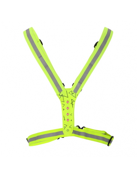 Προστατευτικός εξοπλισμός Salzmann Reflective LED Cross Belt