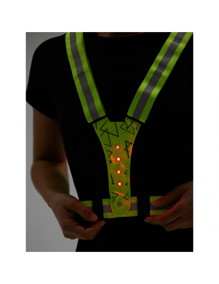 Προστατευτικός εξοπλισμός Salzmann Reflective LED Cross Belt