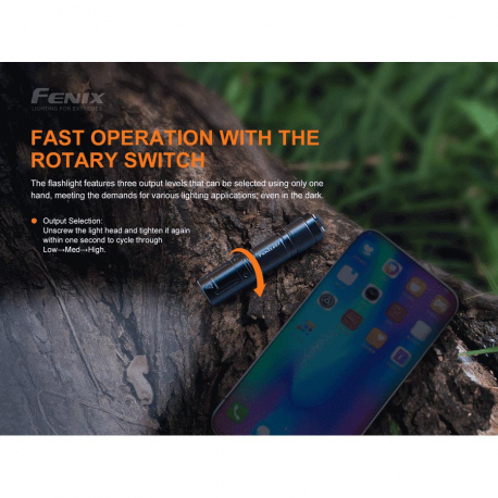 Flashlights Fenix E01 V2.0 Flashlight 100 Lumens