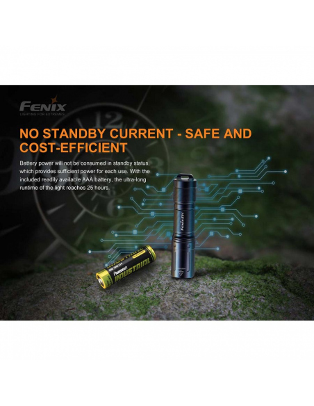Flashlights Fenix E01 V2.0 Flashlight 100 Lumens