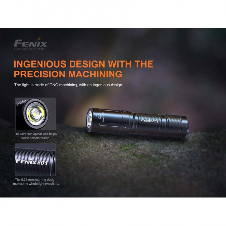 Flashlights Fenix E01 V2.0 Flashlight 100 Lumens